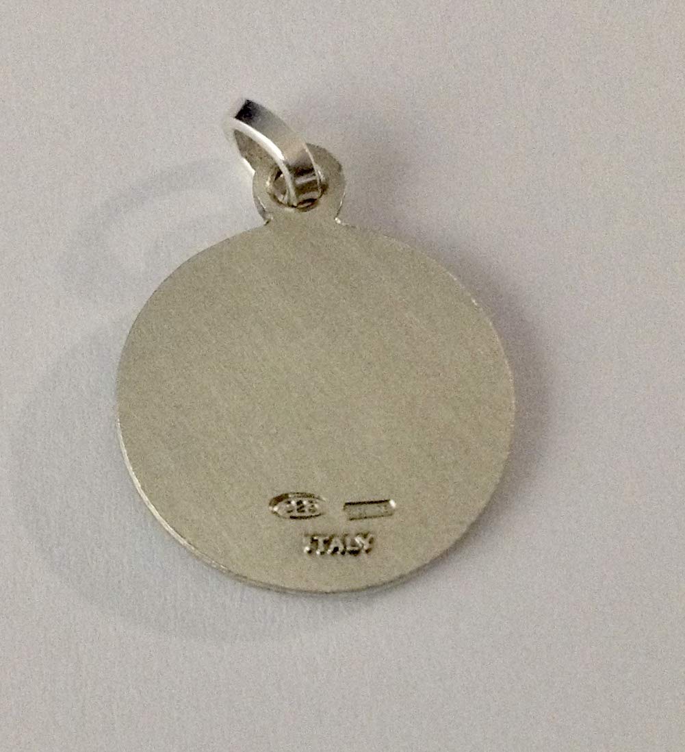 I G J Medalla de San José de Plata de Ley 925 - Patron De Los Trabajadores y la buena Muerte y Patrono de la Iglesia Universal