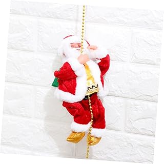 PRETYZOOM 1Pc Noel Cachorros De Pelúcia Para Crianças Brinquedos De Pelúcia Música Decoração Enfeite De Pelúcia Natal Boneca Elétrica Noel Enfeite De Natal Enfeite De Natal