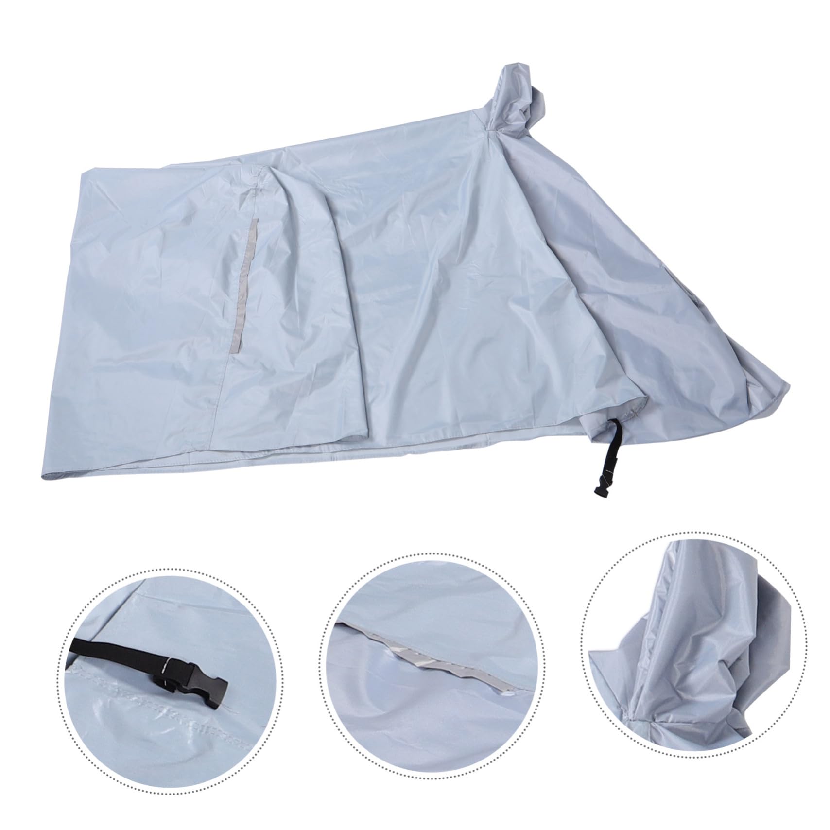 TOPBATHY Housse Imperméable pour Scooter et Trottinette Électrique 4XL en Tissu Oxford, Protection ضد Pluie et Neige, Usage Extérieur