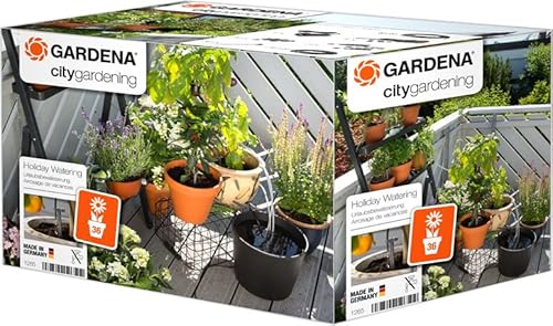 Preisvergleich Produktbild Gardena urlaubsbewässerung PVC 23,3 cm PVC orange / grau 8-teilig