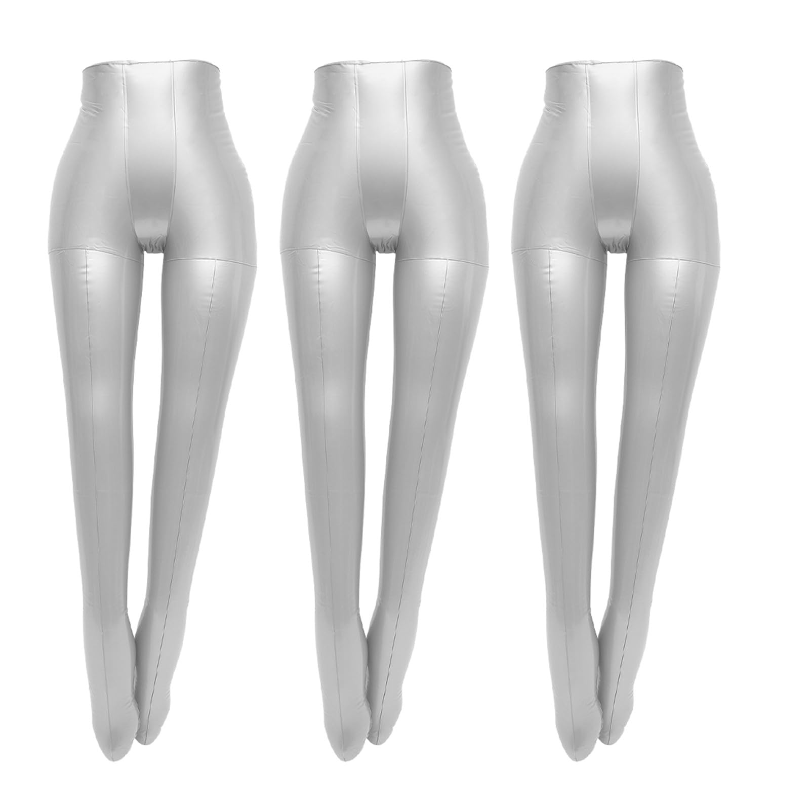 Maniquí inflable de mujer de medio cuerpo ifundom de 3 piezas para pantalones