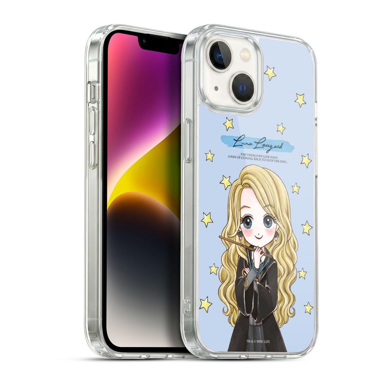 Head Case Designs Licenciado Oficialmente Harry Potter Patrón Luna Reliquias de la Muerte XXXVII Caso Funda de Gel Suave Compatible con Apple iPhone 12 / iPhone 12 Pro — view 177