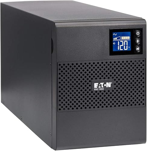 Miniatura 1 de Eaton Batería de reserva para UPS de onda sinusoidal pura 5SC1500, 1440VA  1080W, AVR, pantalla LCD, línea interactiva