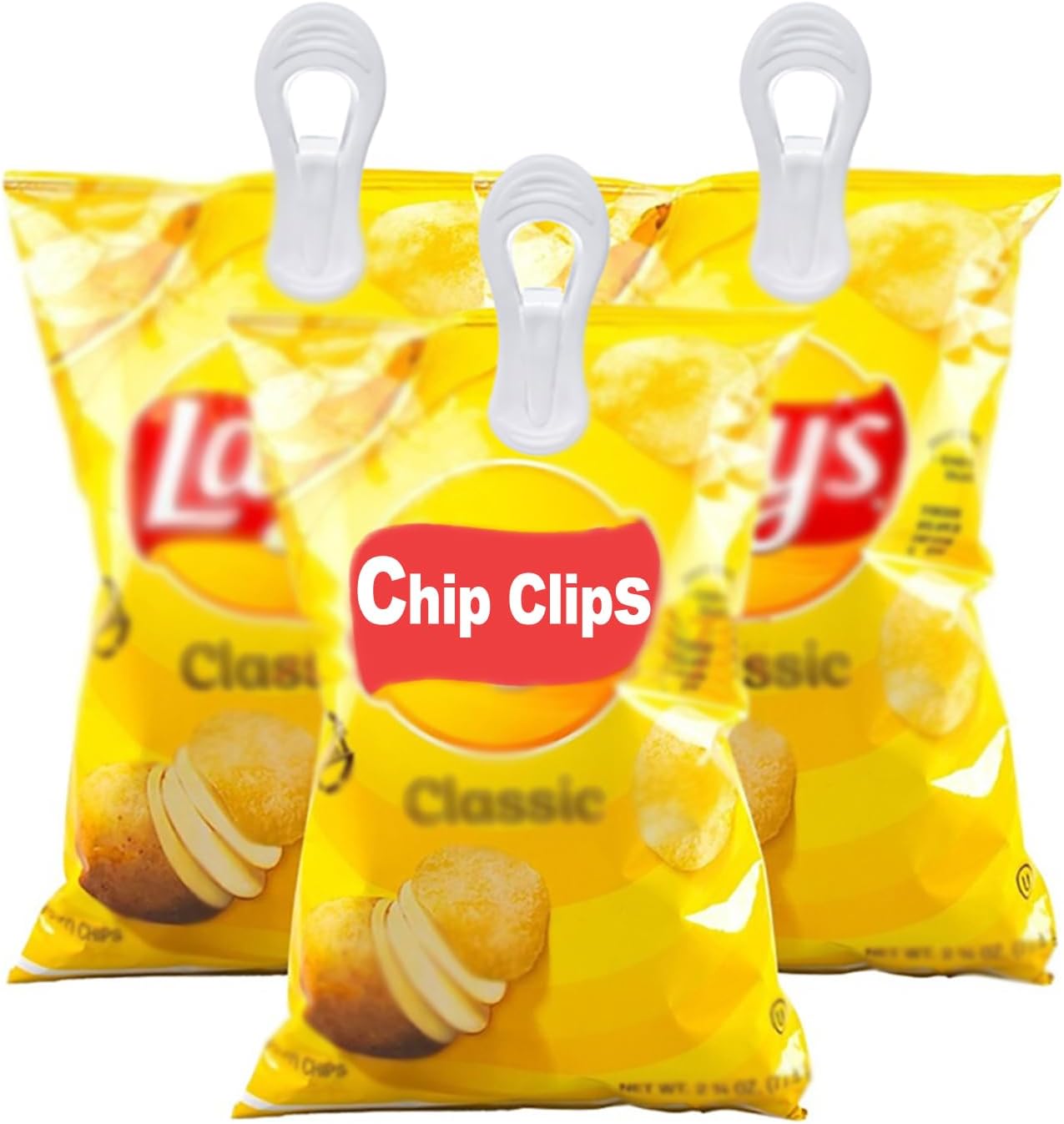 White Hanr Clips, Multi-pose Plastic Hanrs Clips