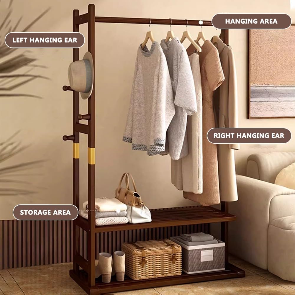 Perchero resistente con árbol de almacenamiento de zapatos para pasillo, dormitorio y oficina, fácil montaje, diseño industrial, 40/60/80/100 cm, carga máxima de 100 kg, elegante y funcional