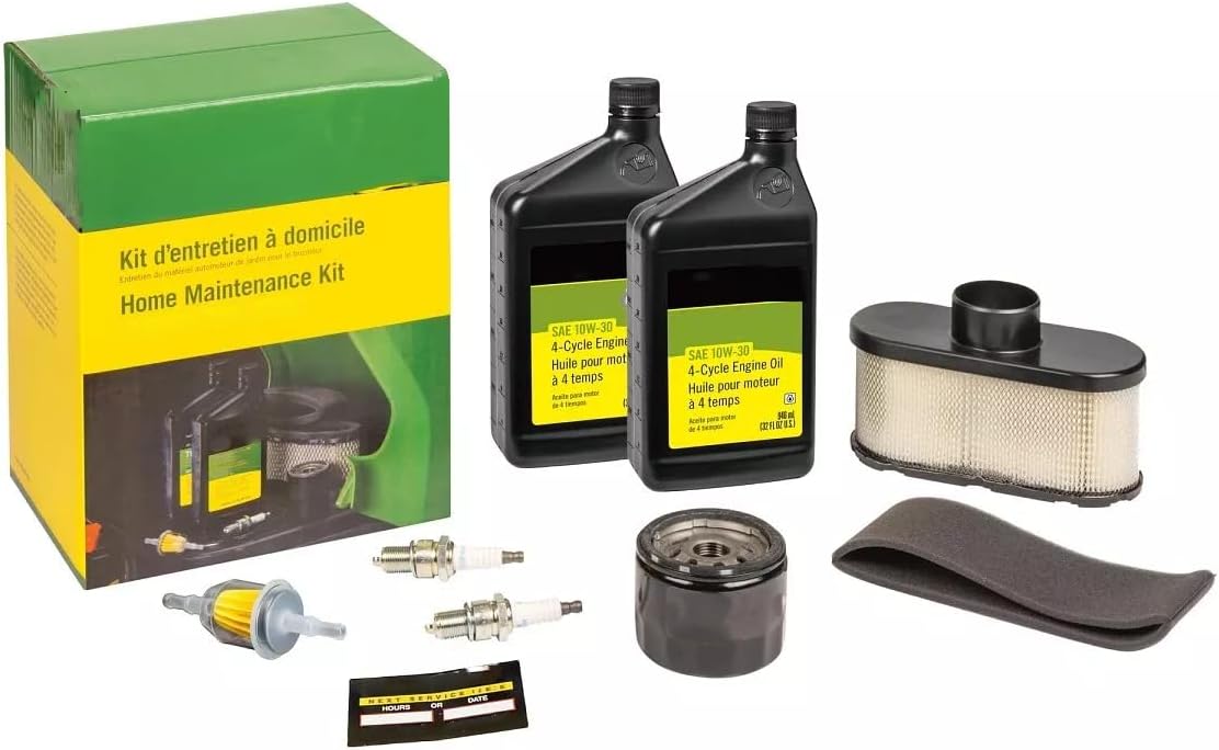 Home Maintenance Kit for John Deere X500 Lawn Tractors – Fits Models X500 X530 X534 X570 X580 X584 X590