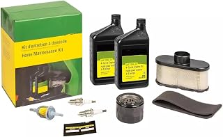 Home Maintenance Kit for John Deere S240 X300 X300R X304 X310 X320 X324 X350 X350R X354 X360 X370 X380 X384 X390 X394 X500 X530 X534 X570 X580 X584 X590 Lawn Tractors – Genuine OEM Service Kit