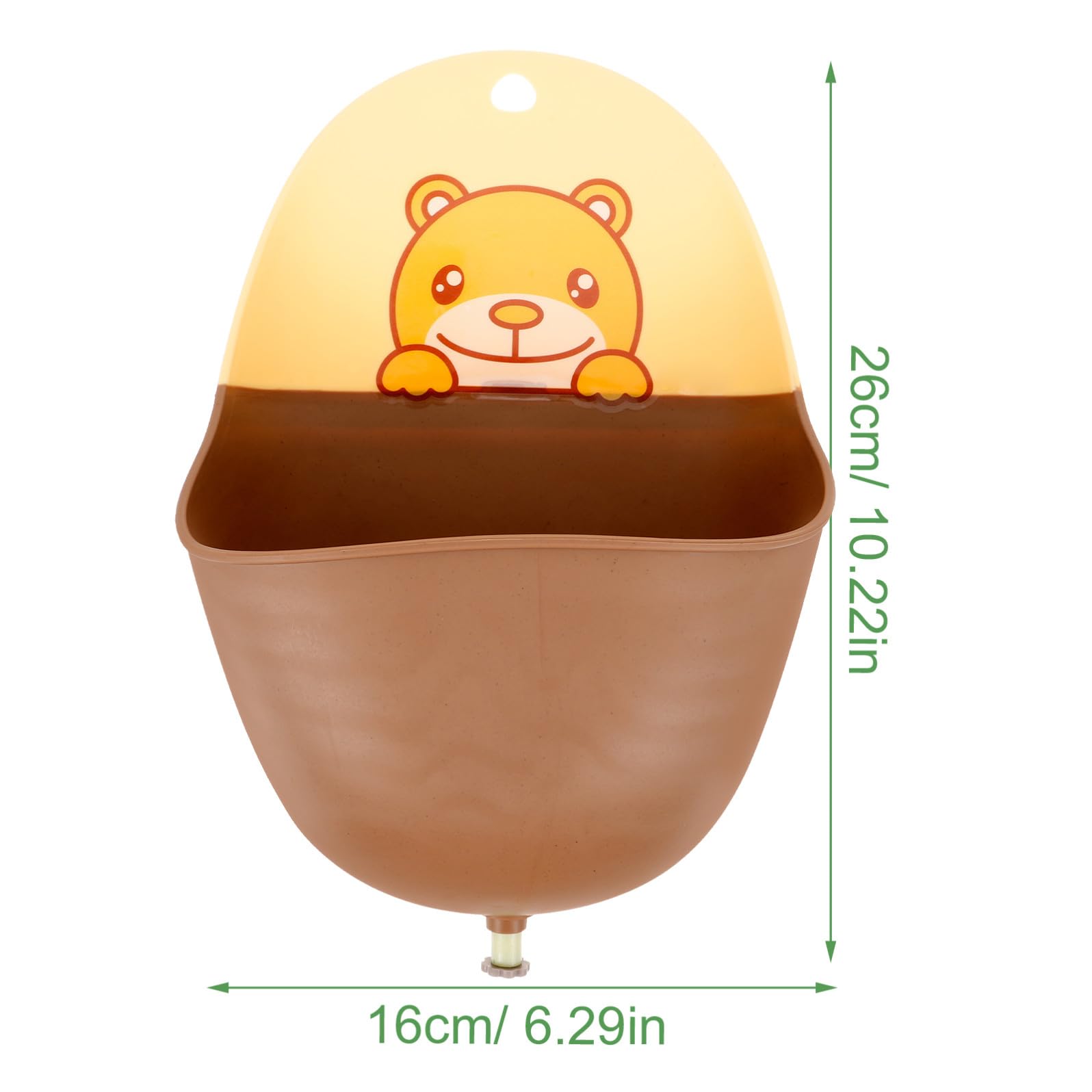 ifundom 2piezas Orinal Infantil De Entrenamiento Para Niño Urinal De Pared Para Potty Training Diseño Prueba De Derrames y De Limpiar Para Baños y