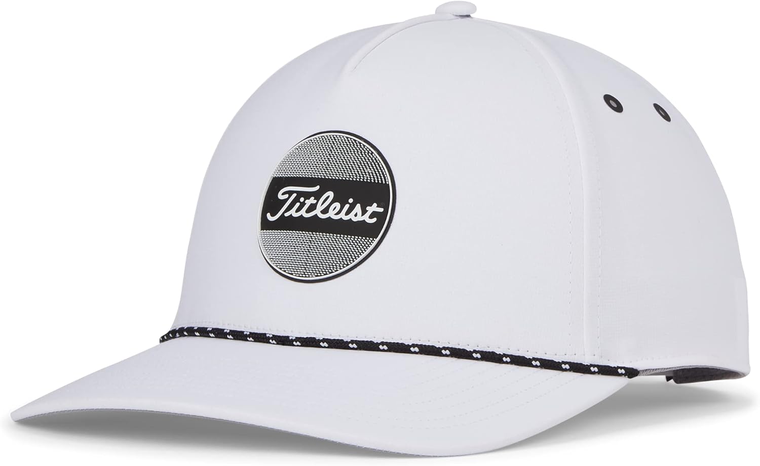Titleist Men's Boardwalk Rope Golf Hat One Size White/Black