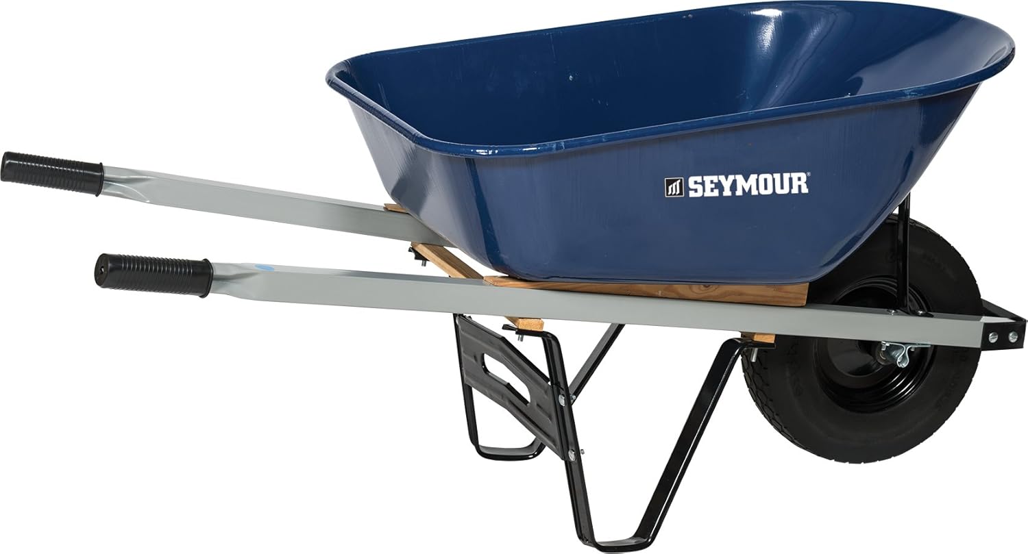 Seymour 85724 Wheelbarrow, 60 x 26.5 x 10.75