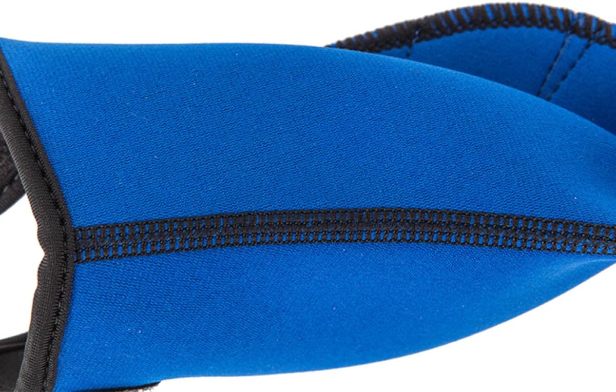 UPKOCH Webbed Swim Gloves for Swimming Men and Women, Blue Size L Aquatic Paddle Training Gloves with Sturdy Material for Pool and Open Water Use