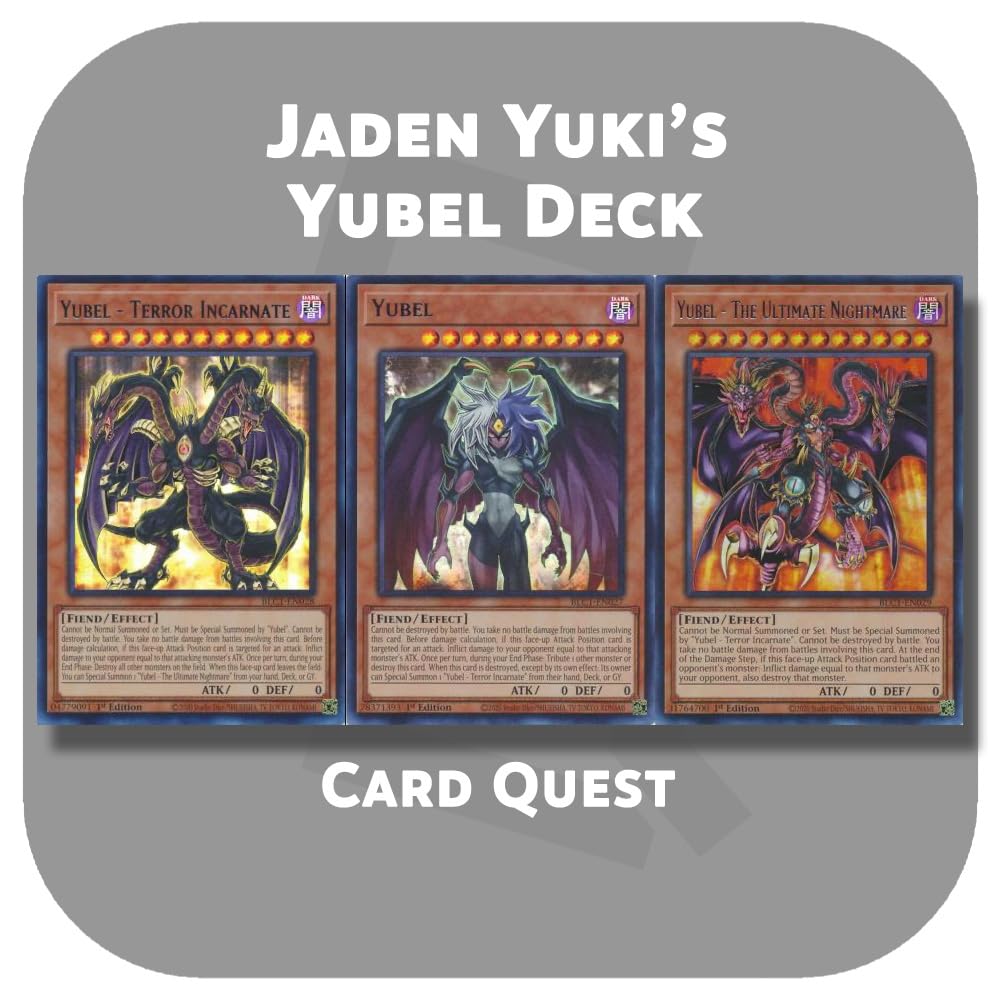 Amazon.com: Complete Custom Deck for Yu-Gi-Oh! GX - Yubel Jaden