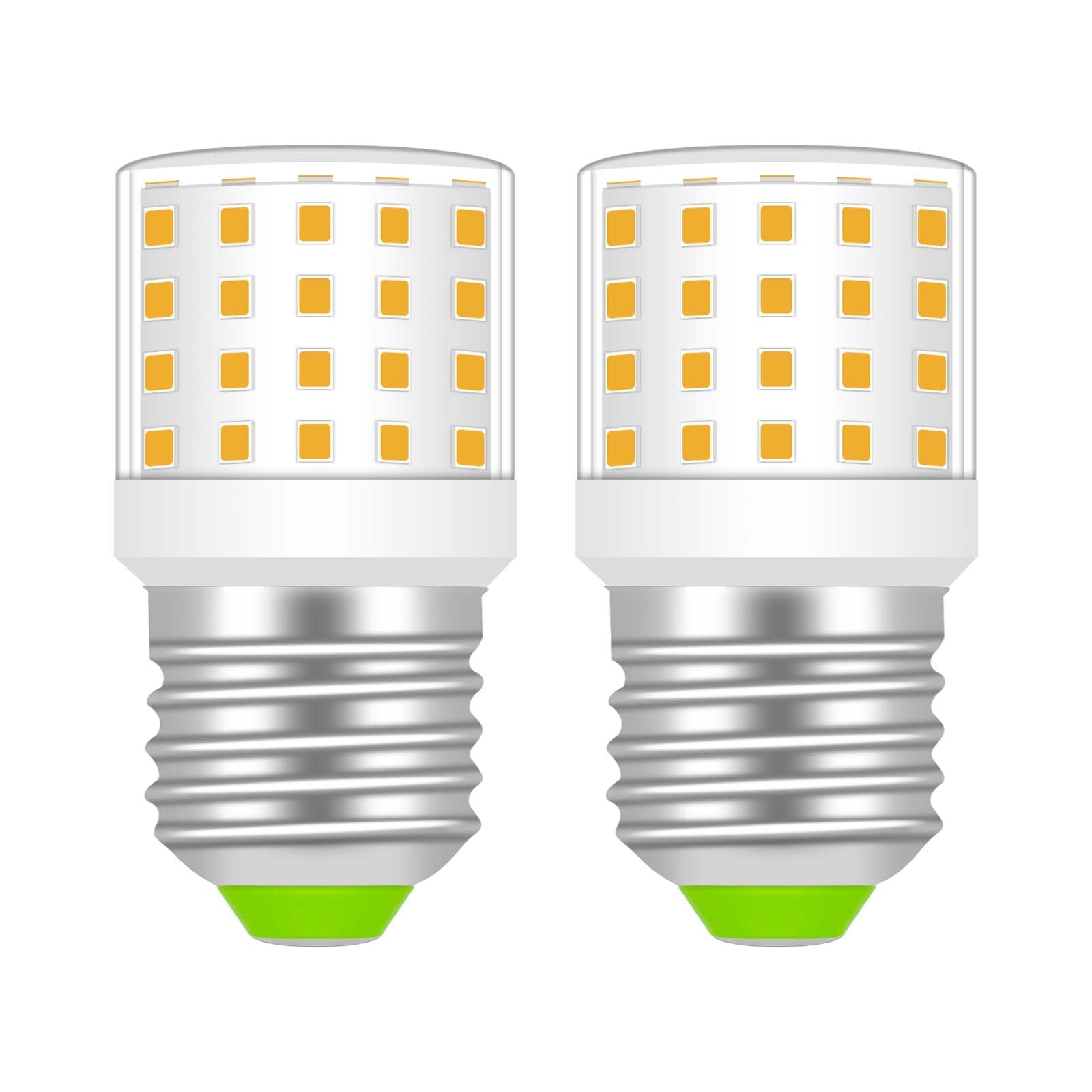 JINLONTA E27 LED Lampe Warmweiß 3000K, 5W Glühbirne Ersatz 40W 50W Energiesparlampe, Maiskolben Kleine Kerze Leuchtmittel für Schlafzimmer Wohnzimmer, 2er-Pack