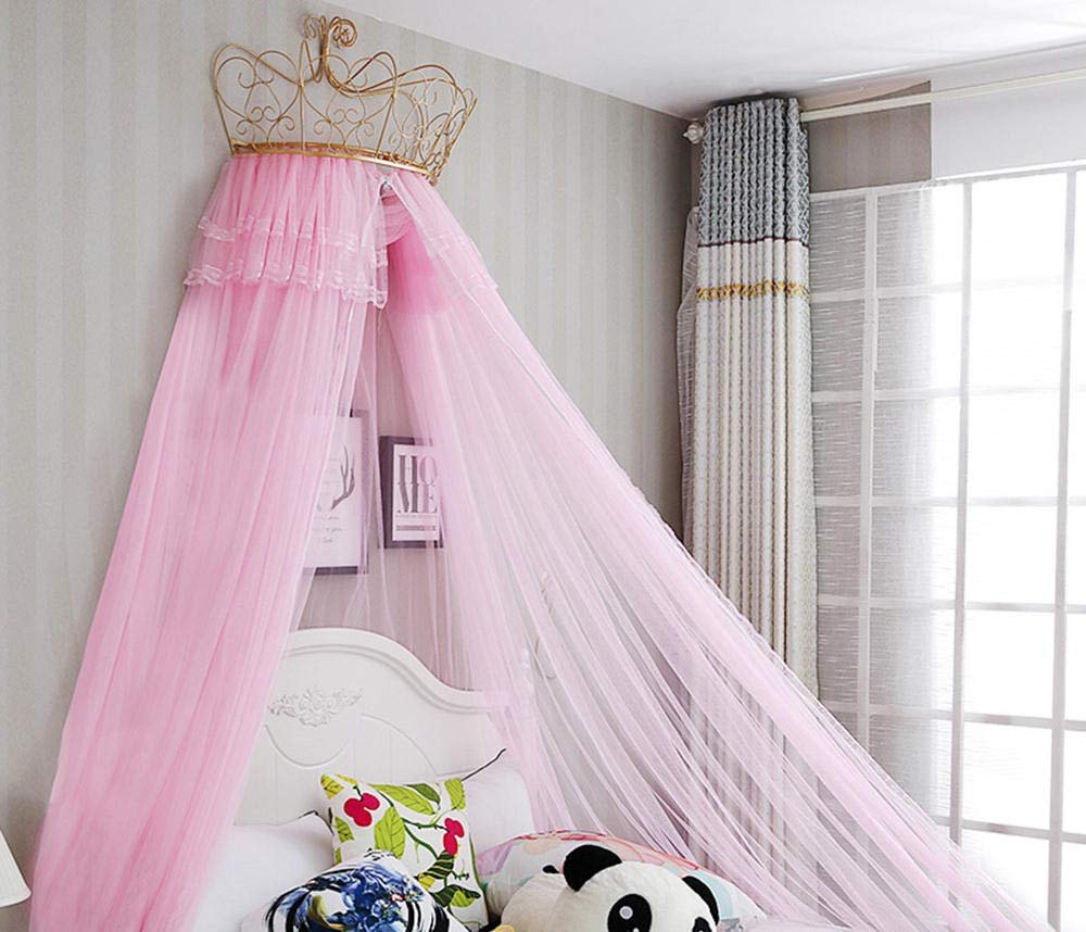 Buy Hanging Curtain Net Kids,Princess bed crown mosquito net, floor