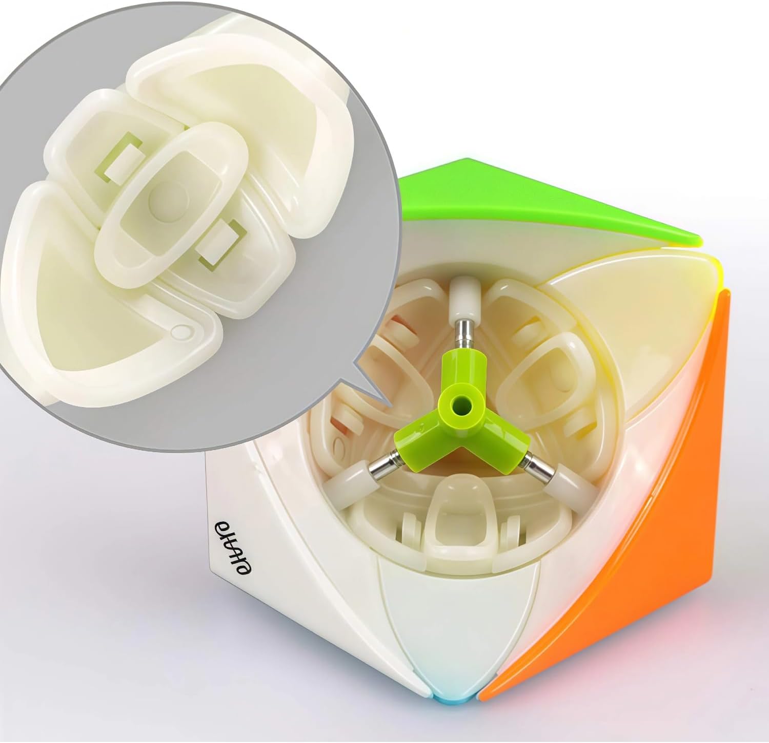 SUN-WAY Ivy Magic Cube Maple Leaf Speed Cube Skewb Cube Puzzle Toys