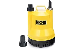 Submersible Water Sump Pump for Maximum Drainage
