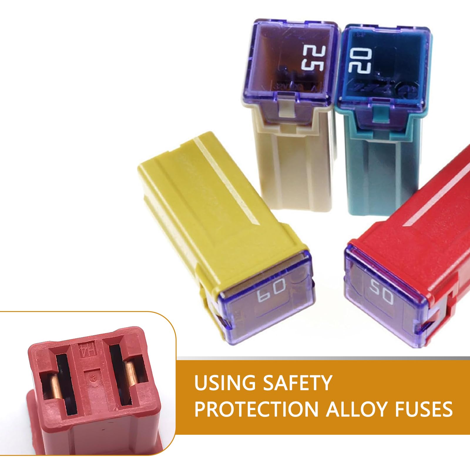 Fuse Combo Kit - 6 Automotive Fuses (20-60A) -5