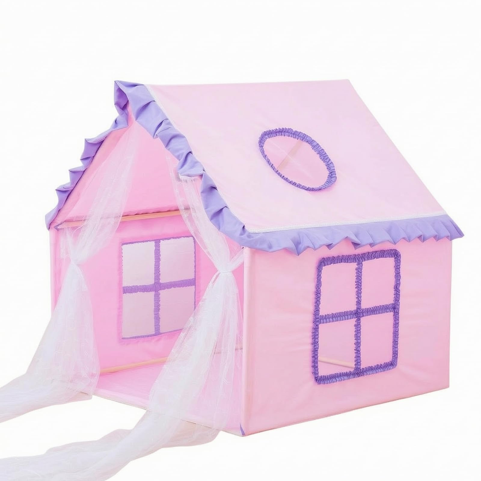 predolo Casetta da Gioco nterni Leggera | da Gioco per Bambini a Forma di Casetta, Autoportante, attività Genitore-Figlio,