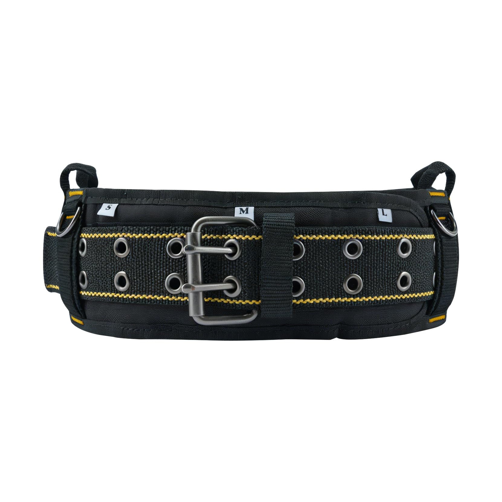 MELOTOUGH Cintura imbottita per attrezzi da uomo con cinghia per maniglia, cintura da lavoro resistente con anello a D, vita regolabile 91,4 - 119,4 cm, per elettricista (bretelle da lavoro non