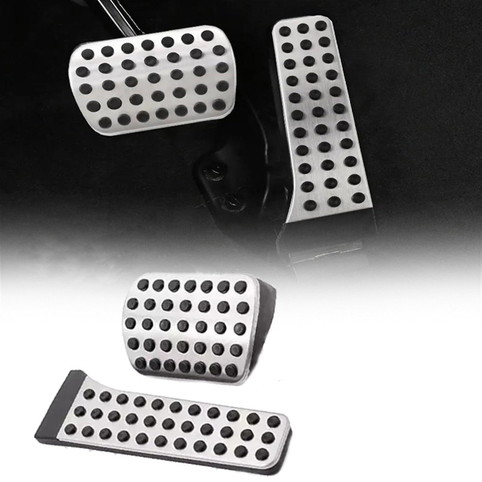 2 Pezzi Car Styling Accelerator Pedal Covers Pad per B&Enz C GLC GLK SLK E Class W205 X253 W213 2016 2017 2018 2019
