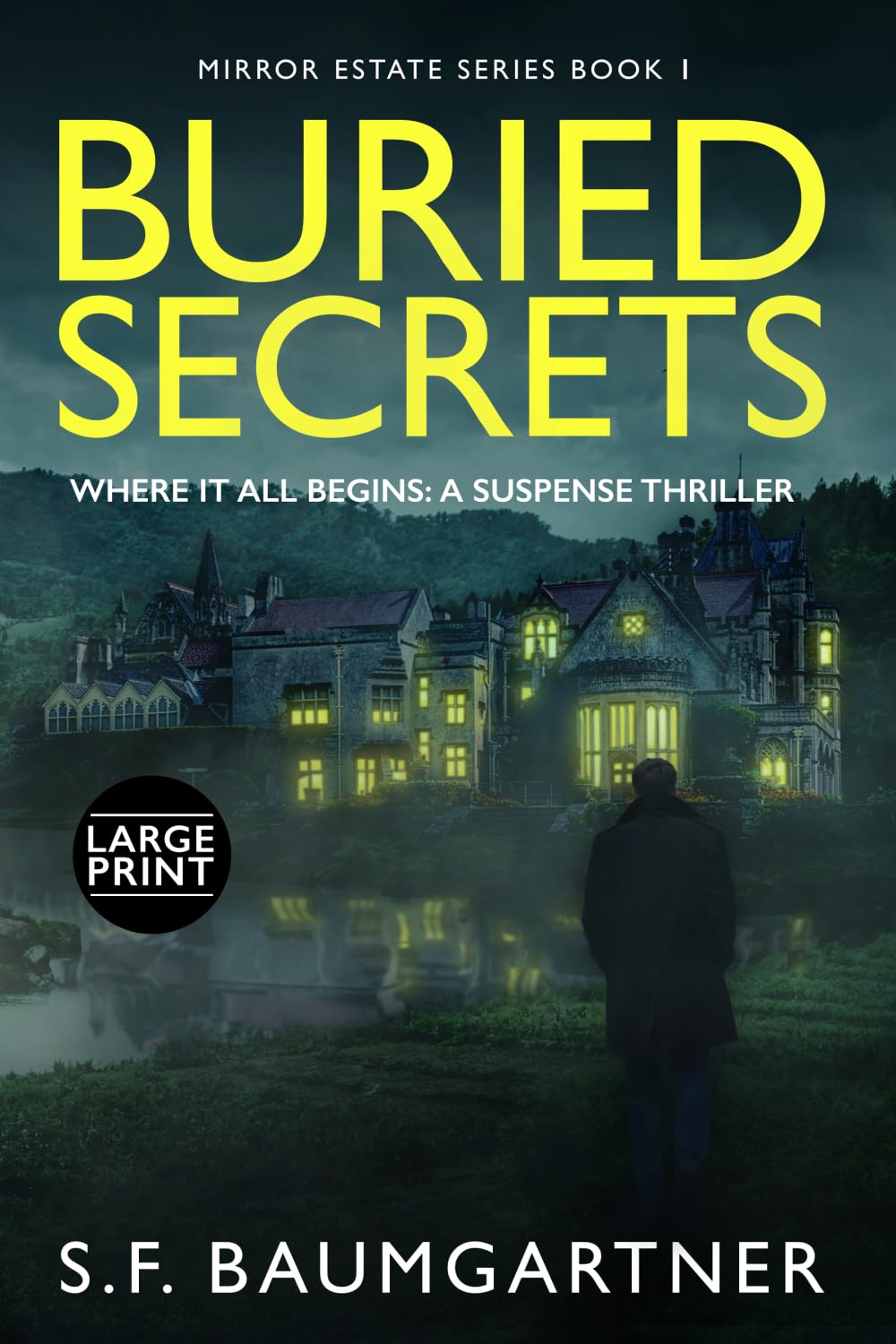 Buried Secrets - Where It All Begins: A Suspense Thriller (Large Print): 1 (Mirror Estates Psychological Thrillers (Large Print))
