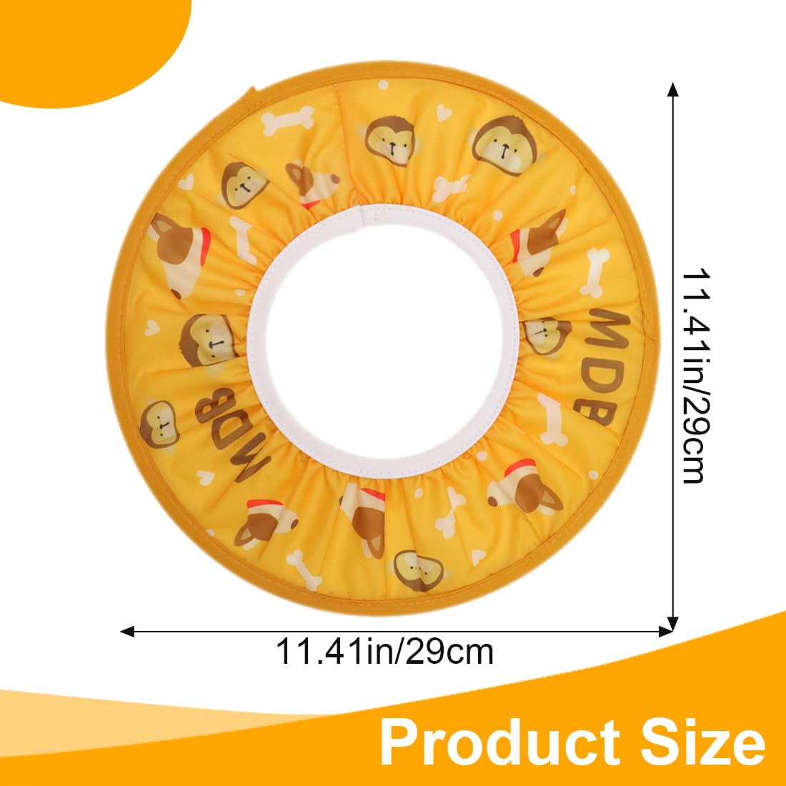 Chapeau Douche Réglable, Bonnet Souple Imperméable pour Enfants, Shampooing avec Visière Bain et Protection Oreille, Rince Tête, les Yeux (Diamètre intérieur: 10 cm, extérieur: 30 cm)