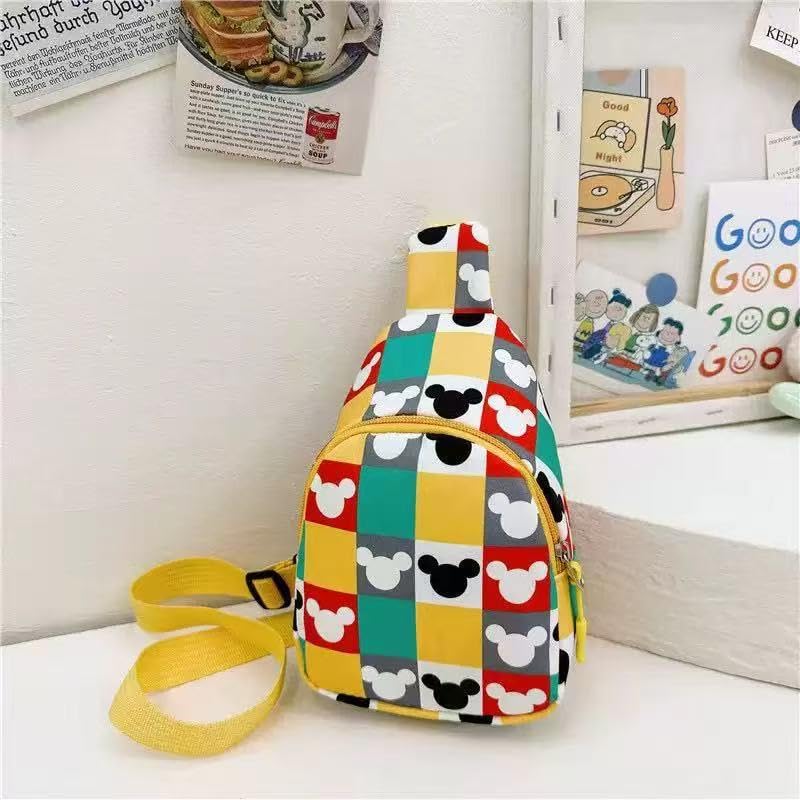 sanjimida Mouse Print Wallet Snack Pouch, 8 inches (MK)2