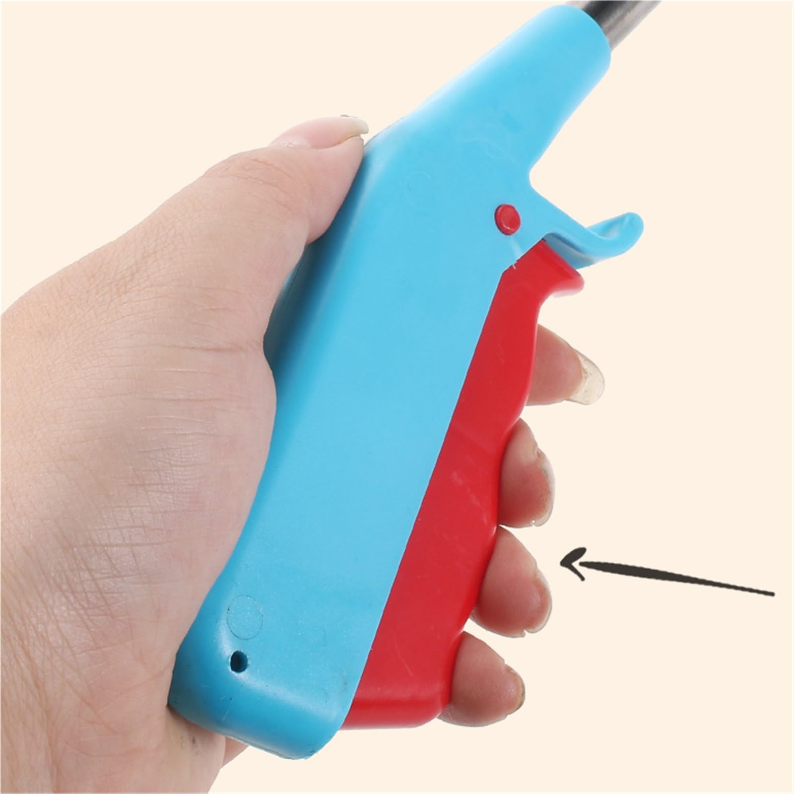 Pinza Raccogli Oggetti per Anziani Strumento Grabber Reacher Multifunzionale da 3 Pezzi Strumento Grabber Premium Reacher Leggero Pinza Raccogli Rifiuti per Adulti(Multi-Colored)