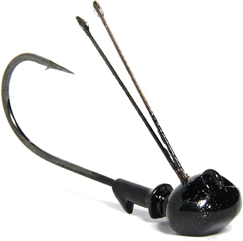 Miniatura 6 de Tackle HD Paquete de 3 cabezas de plantilla Stealth HD, plantillas de pesca sin malas hierbas con anzuelos de pesca, ganchos de fútbol pesados,