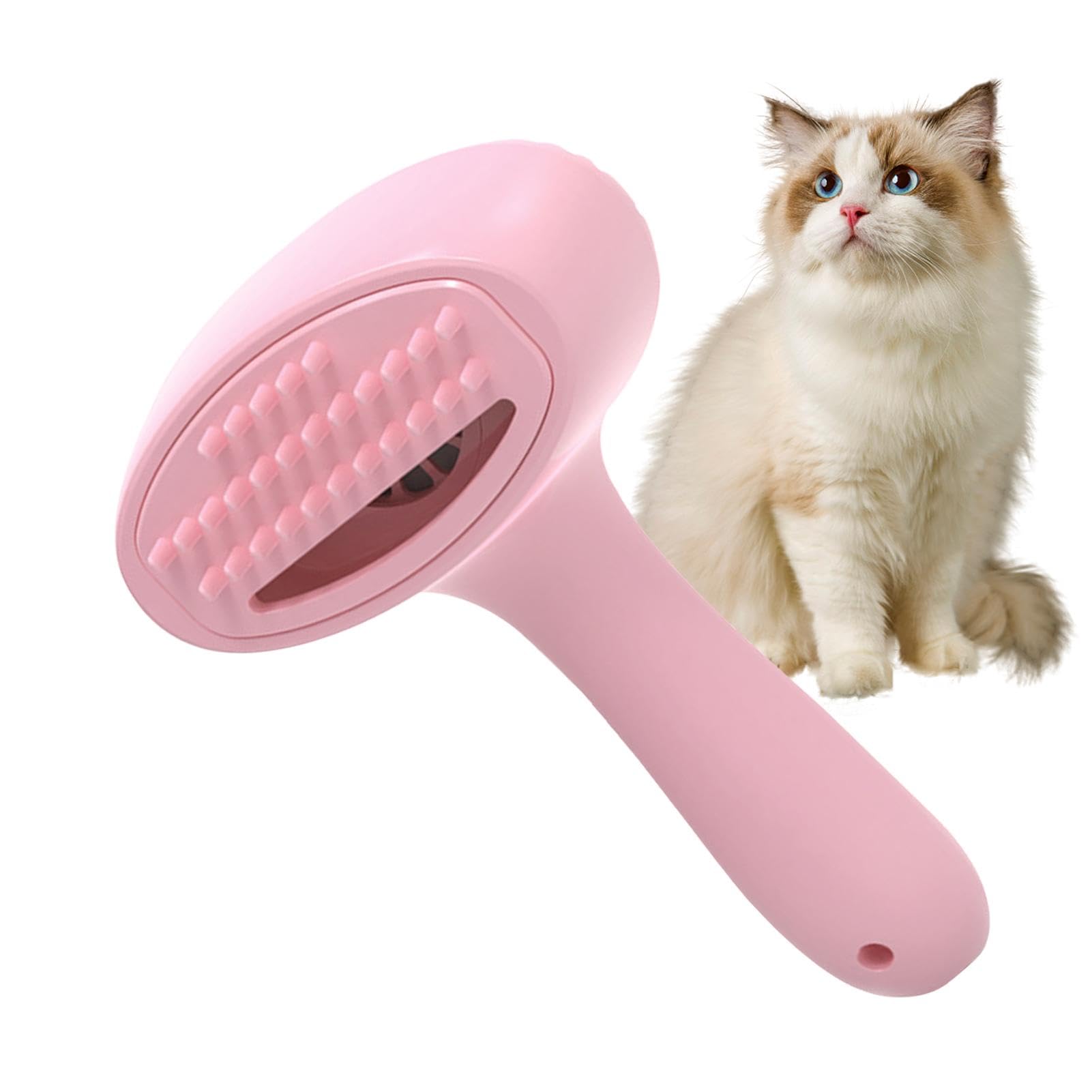 Removedor De Pelo Para Mascotas - Cepillo Eléctrico Quitapelos Para Mascotas | Cepillo Automático Recargable Para Mascotas | Cepillo Quitapelos Con Botón De Limpieza Automática | Cepillo Duradero Para