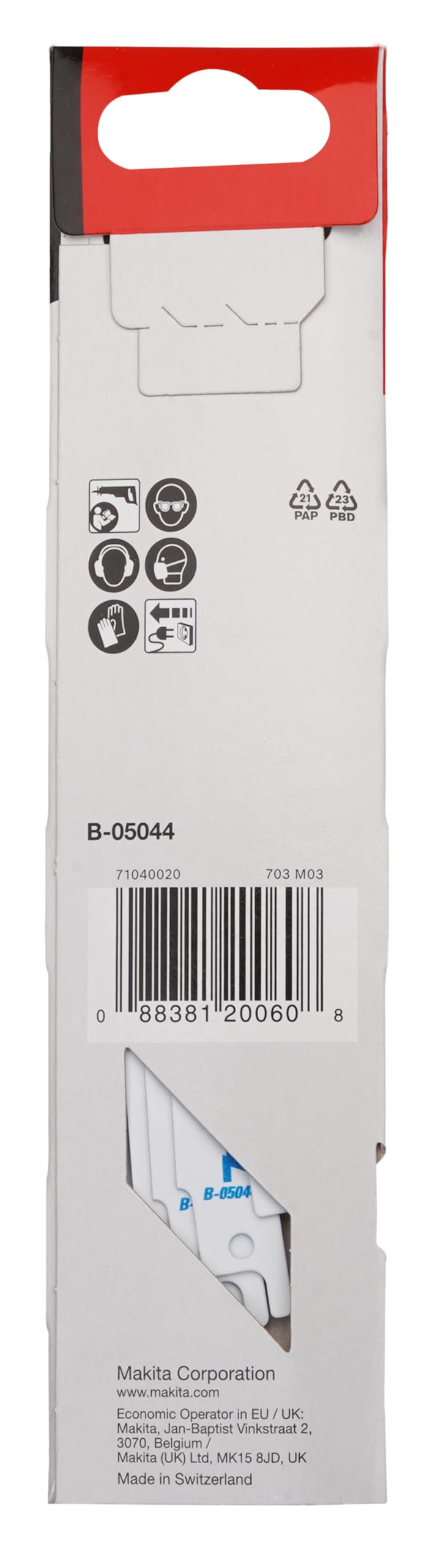Juego De 3 Hojas De Sierra Para Sable Makita B-13677 - Para Cortar Madera, Metal Y Plástico, Longitudes 152 Y 203 Mm