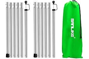 Tarp Poles Adjustable Heavy Duty for Awnings and Camping