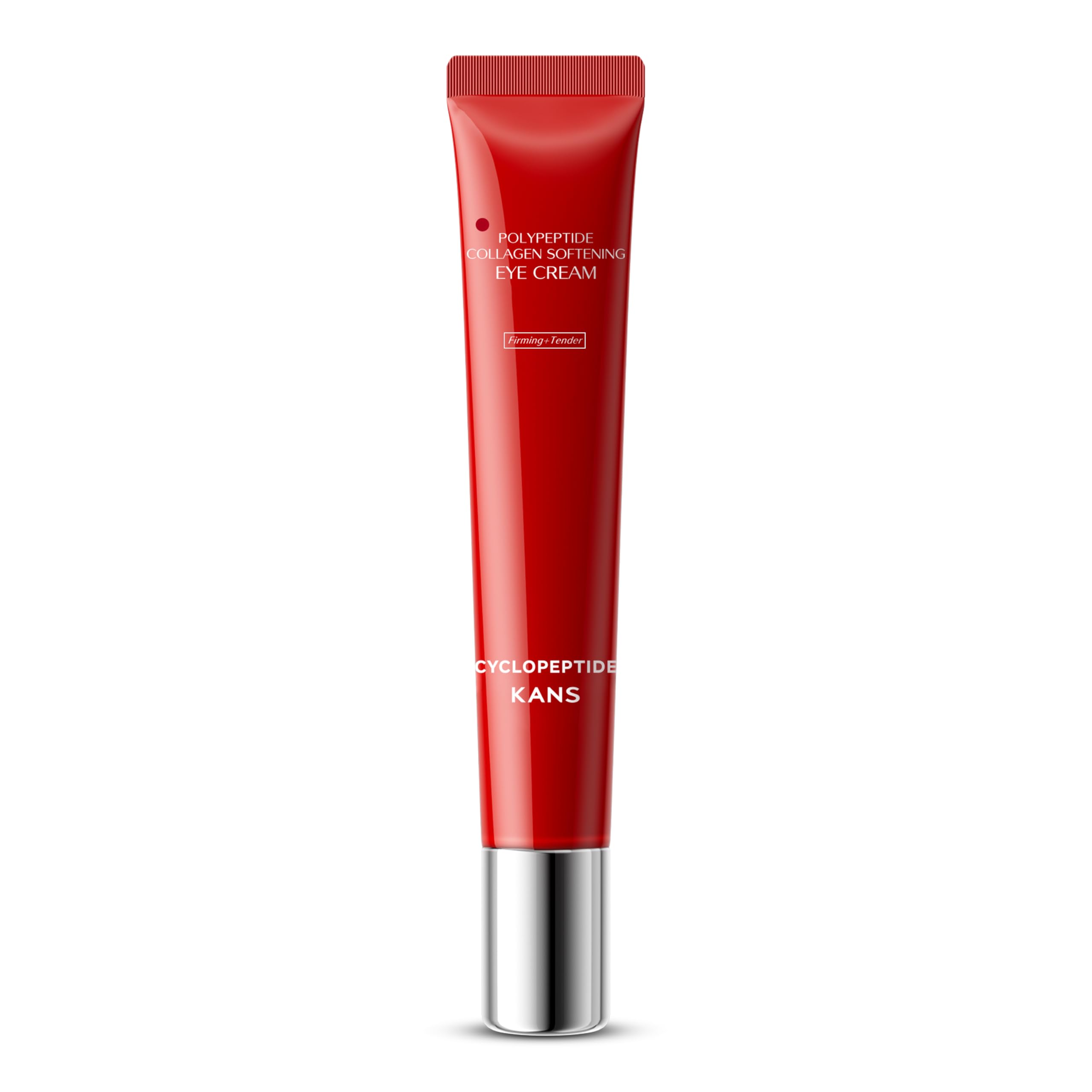 KANS Collagen Boosting Peptide Powered Eye Cream 20 g, Advanced Anti-Aging Eye Cream, Cyclohexapeptide-9 & Patented Tiracle PRO, Boosts Collagen, Firming, Reduces Dark Circles & Puffiness, Korean Glow