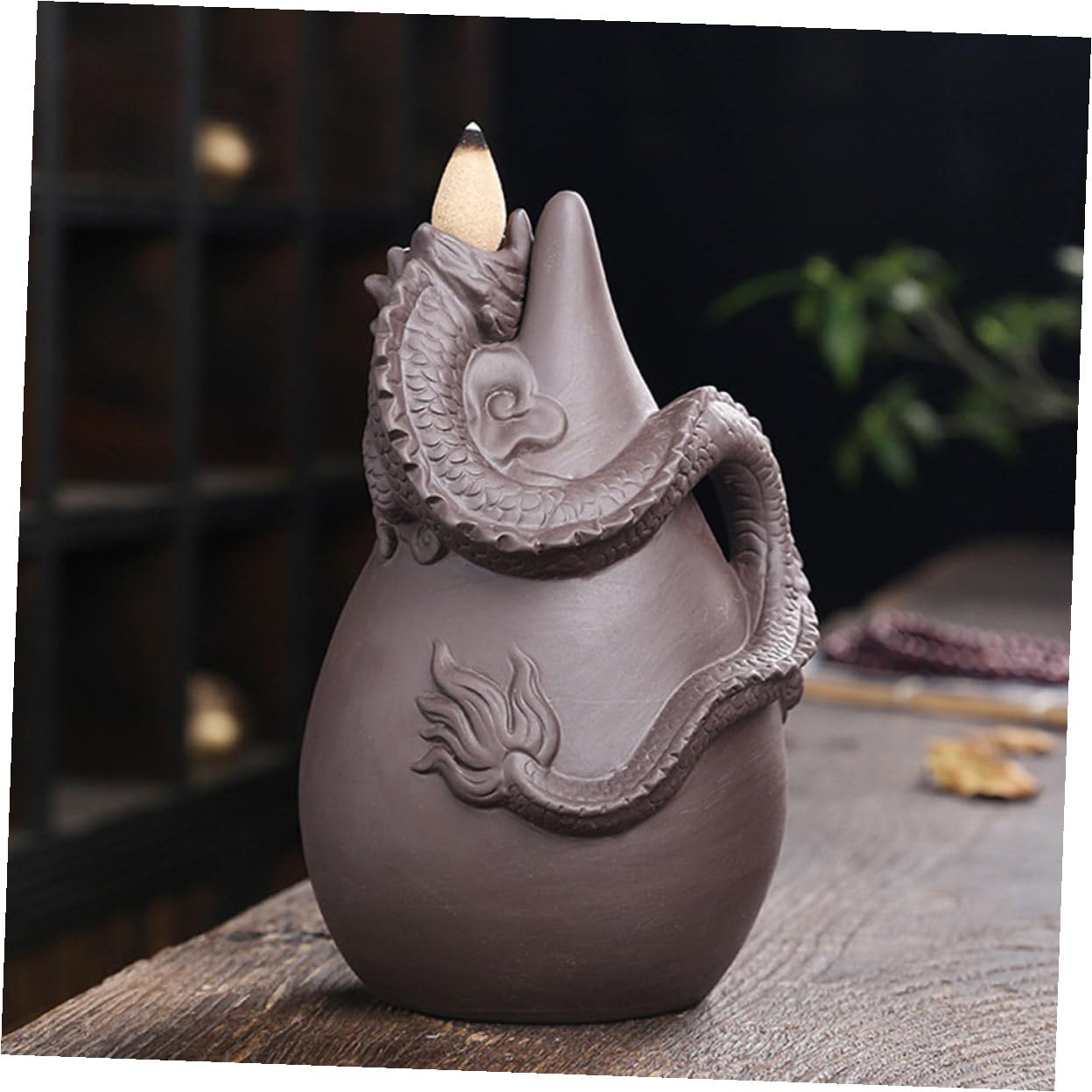VALICLUD Räucherstäbchenhalter Aus Violettem Sand Keramisches Aromatherapie Räuchergefäß Für Schreibtisch Meditativen Entspannungsraum Kompakt Und Standfest