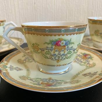 明治期 オールドノリタケ カップ＆ソーサー 明治期のオールドノリタケ