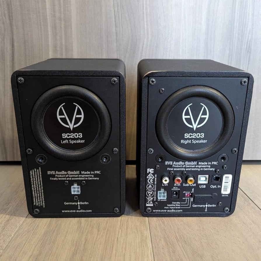 Amazon.co.jp: EVE Audio SC203 3インチ パワードモニター