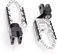 Vista 19 de MC MOTOPARTS Estriberas extendidas Black Rider Wide Touring de 0.984 in compatibles con Razor SX125 SX350 SX500