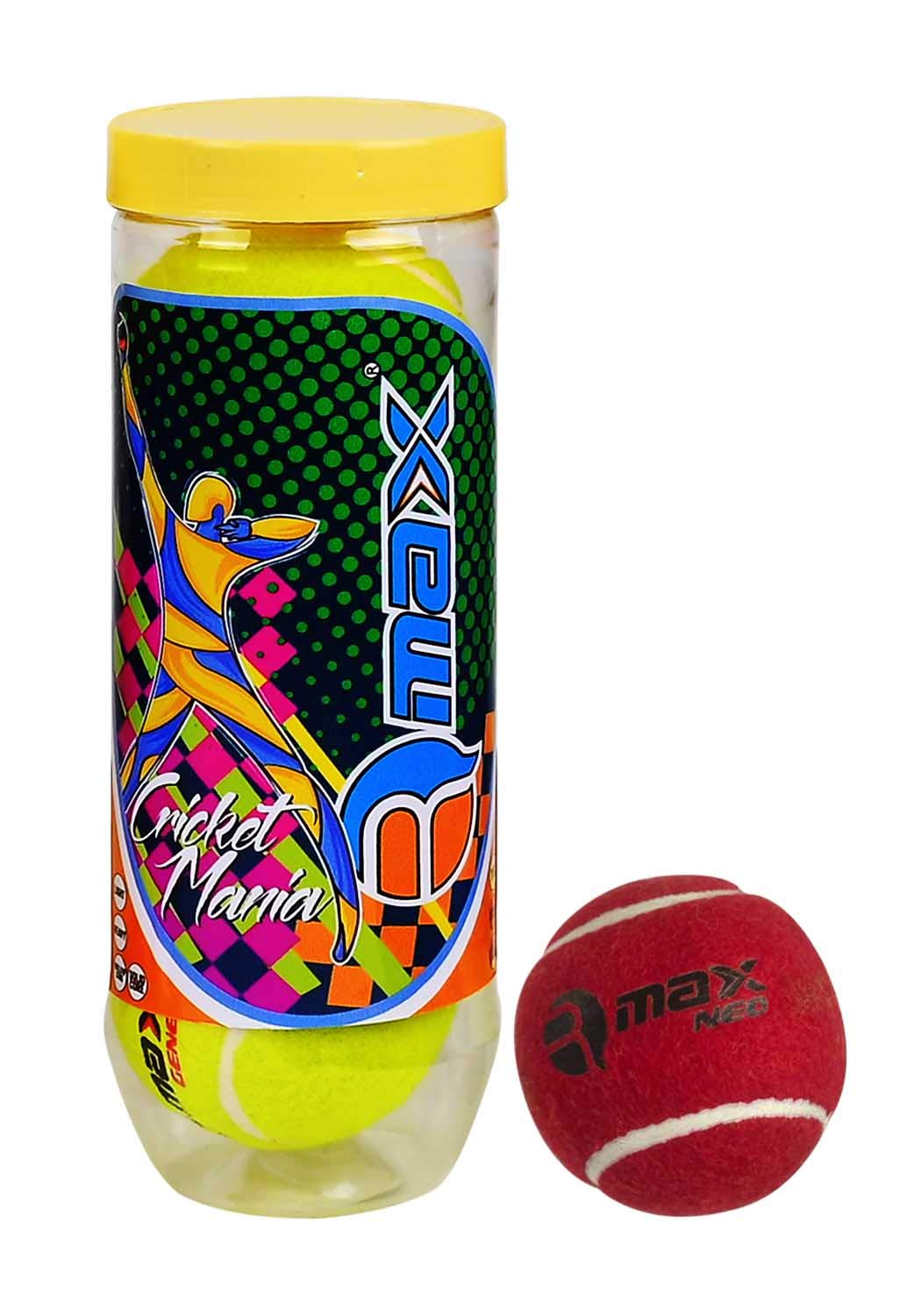 RMAX Neo Heavy Cricket Tennis Ball (Pack of 3) (RED) (B08KLN1RYK) Amazon Price History, Amazon Price Tracker