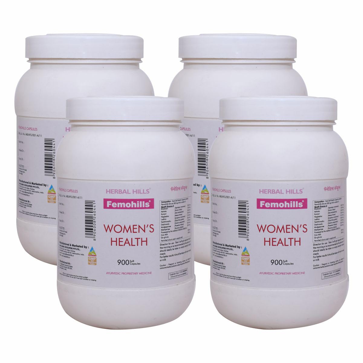 Herbal Hills Femohills Capsules (900 Capsule (Pack of 4)) (B07B2WZZL4) Amazon Price History, Amazon Price Tracker