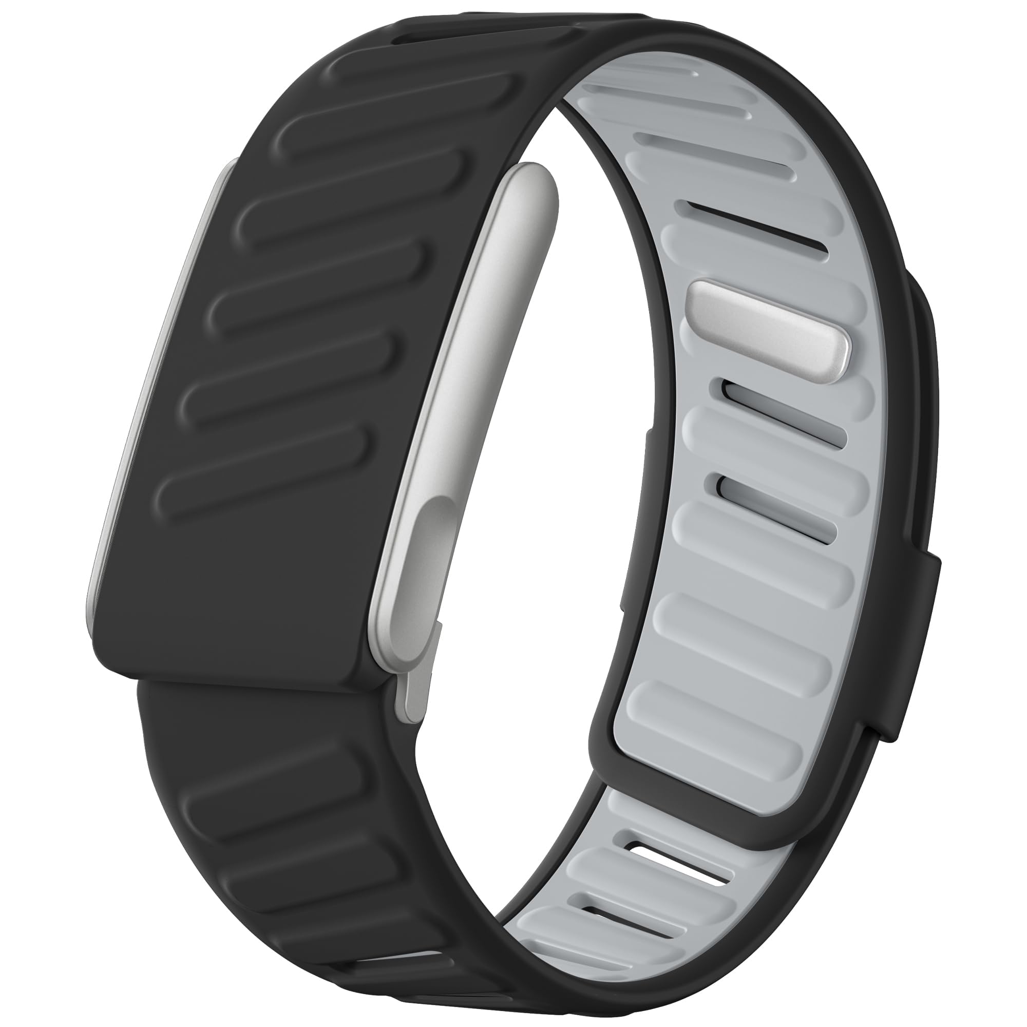 VEMIGON Silicone Sport Band Compatible with Whoop 5.0 One/Peak, Life/MG, Breathable, Adjustable Waterproof Replacement Wristband Strap with Stainless Steel Frame Connector, NOT for Gen 4.0(Band only)-image-33