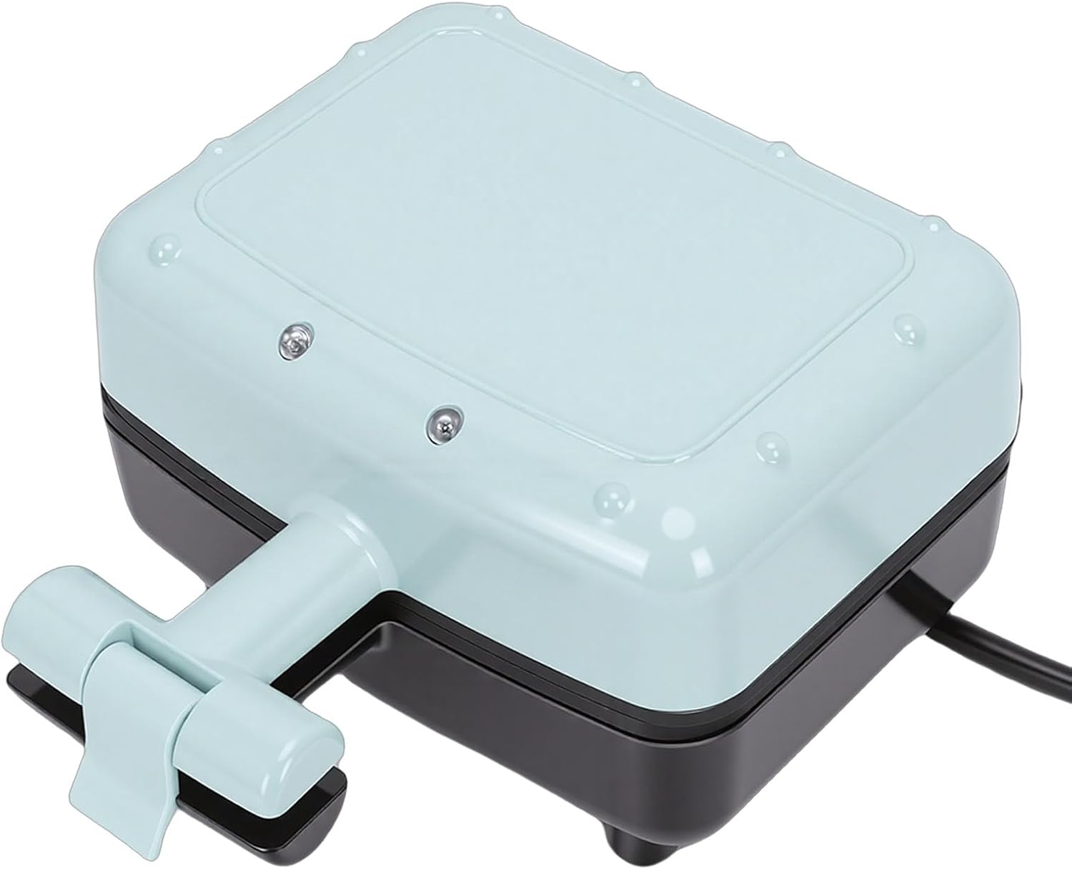 Yinhing Mini Sandwich Maker, Double Sided Non Stick Panini Press with Rapid Heating, Cool Touch Handle, Non Slip Feet, for Omelet French Breakfast (US Plug 110V)