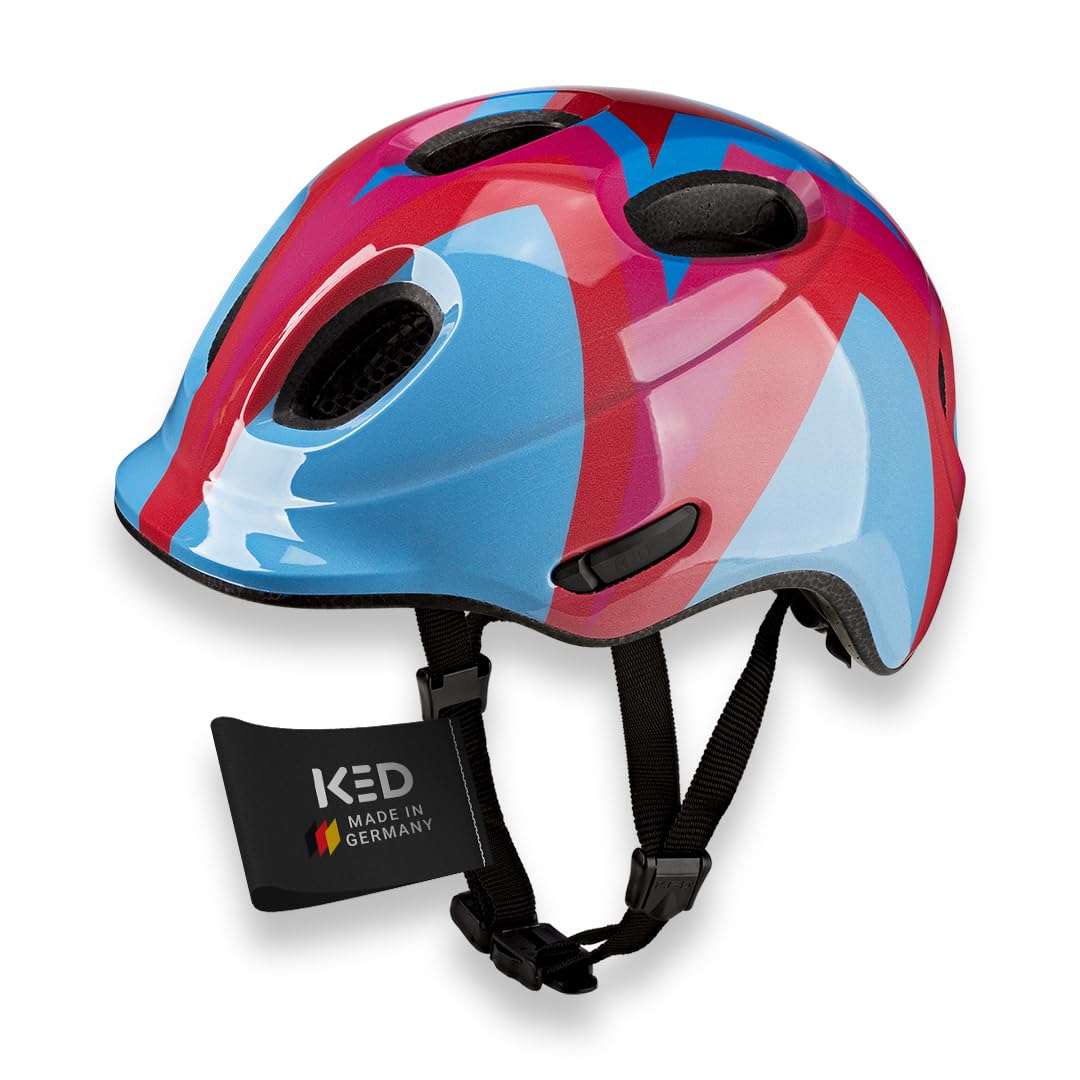 KED Meggy Spark kask rowerowy dziecięcy, Inmold, system regulacji 360°, odblaski, siatka chroniąca przed owadami, lekki, regulowany, Made in Germany