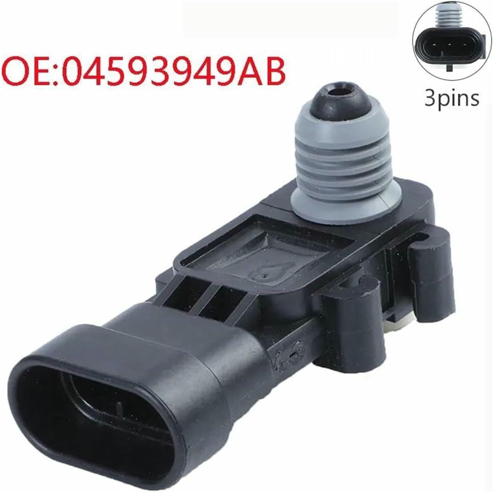 Sensor Map para Coche, Sensor De Presión Absoluta del Colector De Admisión para Avenger para Challenger para Y Cherokee 04593949Ab 04593949Aa 4593949Ab