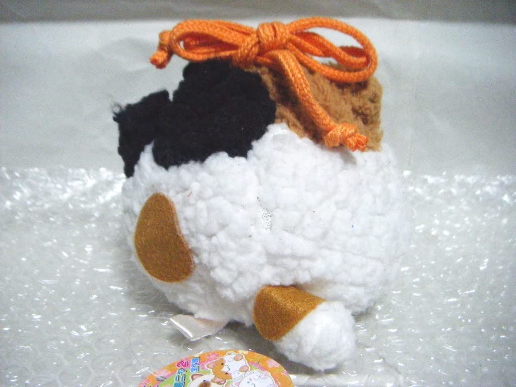 Amazon.co.jp: □ まるねこくらぶ『ぬいぐるみ巾着ニャ2/みけ』非売品