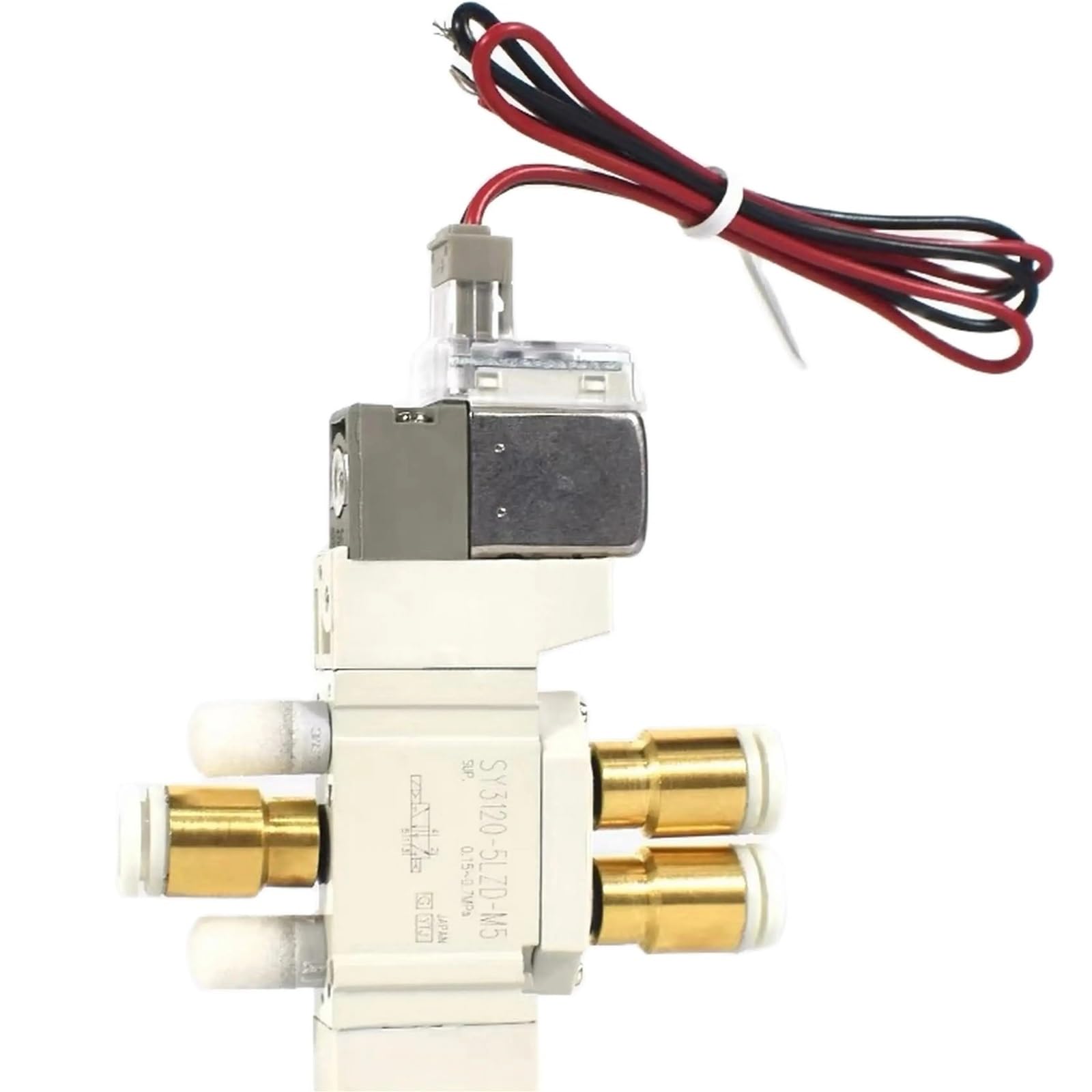 Électrovanne pneumatique SY3420-5LZD-C4 distributeur 3 positions 24V DC