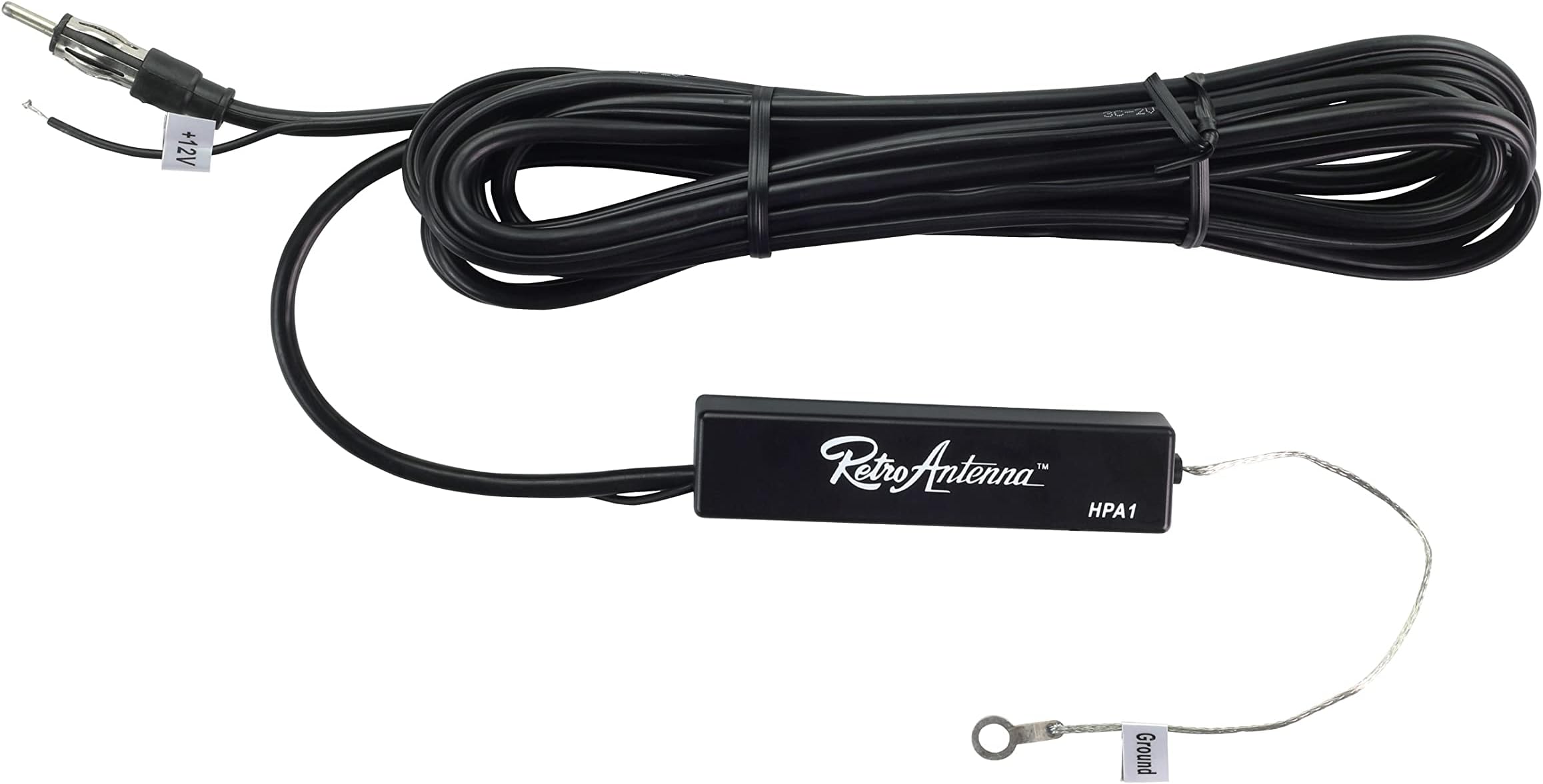 Retro Manufacturing HPA1 Black Amplified HideAway AM/FM