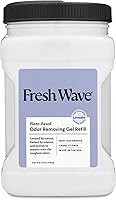 Fresh Wave 63 oz Lavender Gel Refill - Natural Plant-Based Odor Eliminator for Home, Pets, Trash & Cooking Smells, Lasts 30-60 Days