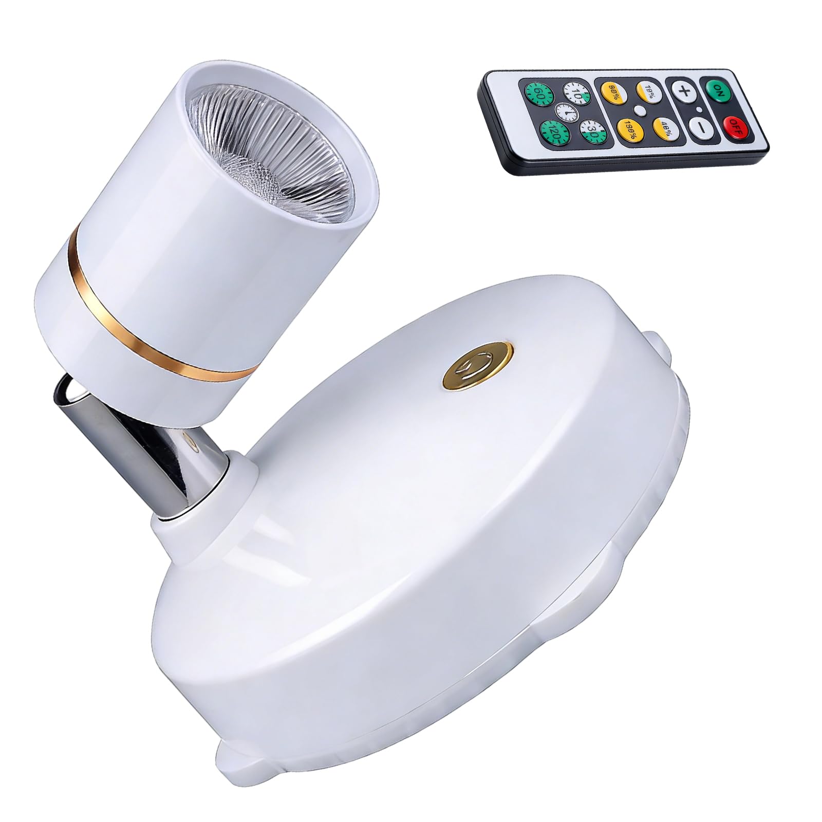 Elnwnnkc Angles Cabinet Spotlights Exhibition Clothing Store Jewelry Light for Home Lighting Rotating Lamp