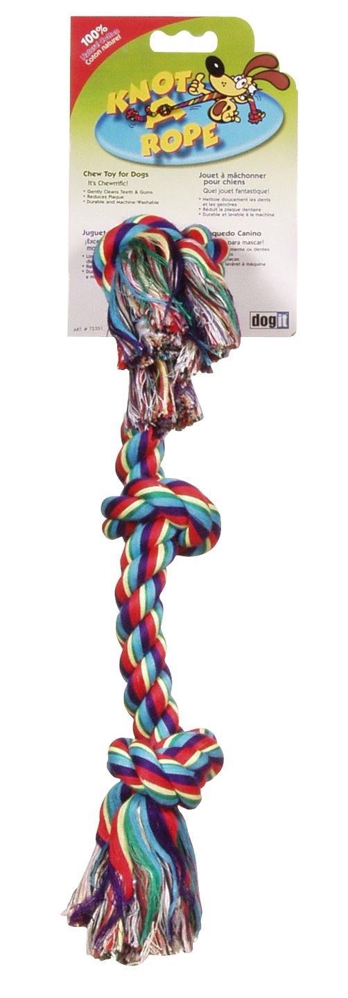 Corde à tirer Dogit multicolore XL 72351, le choix de la durabilité canine