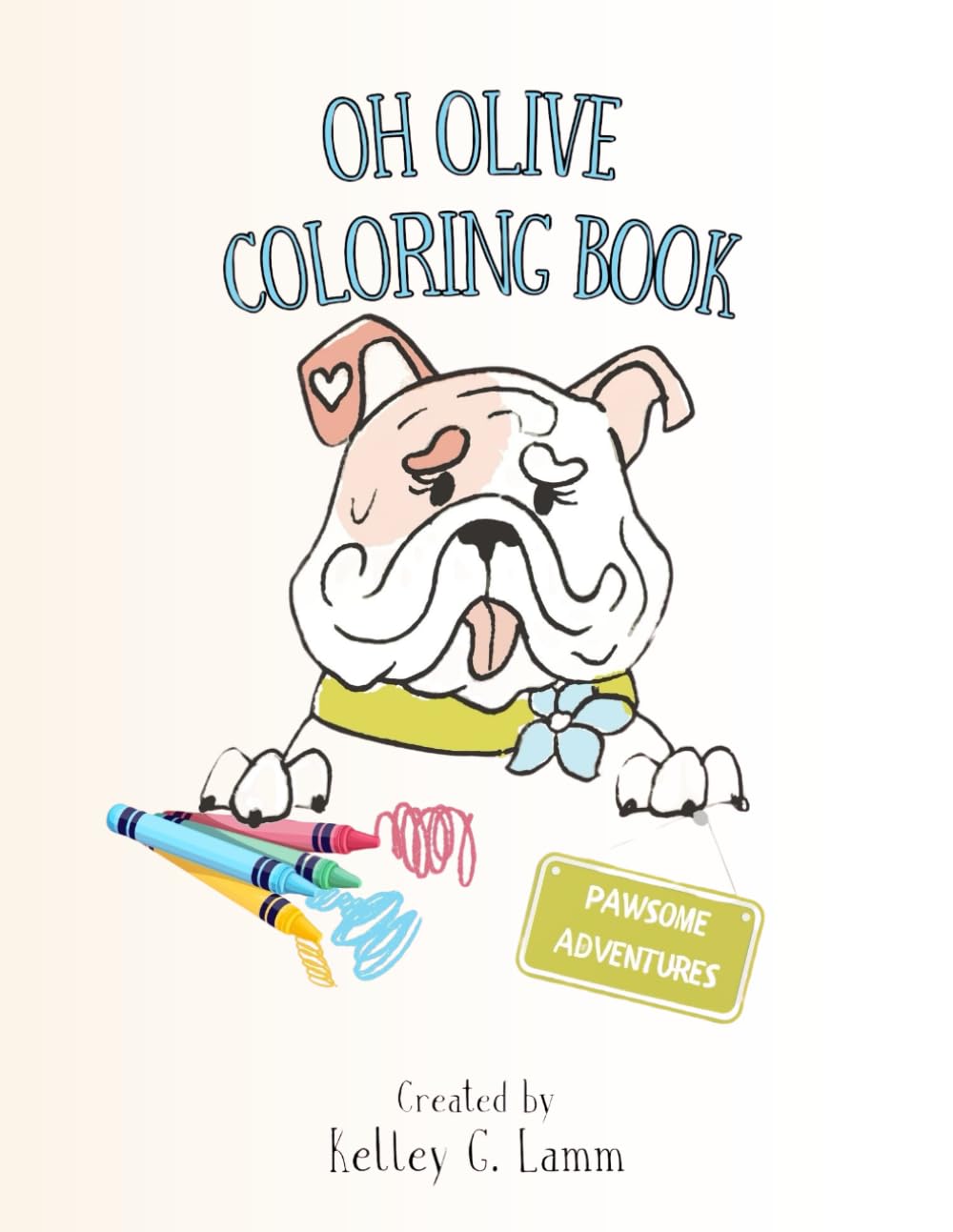 OH OLIVE COLORING BOOK